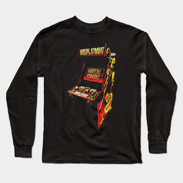 Mortal kombat arcade Long Sleeve T-Shirt by wet_chicken_lip